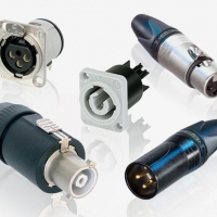 Miniature cable and chassis circular connectors