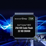 Low-power MCUs integrate programmable analog and security functions