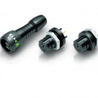 Subminiature connectors with protection and flexibility